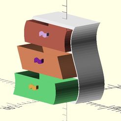 curved_cabinet.jpg Fichier STL gratuit Armoire courbée・Design pour impression 3D à télécharger, JustinSDK