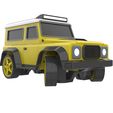 Jeep_3.220.jpg Jeep - Housing for RC Car  - Printable 3d model - STL files - Commercial