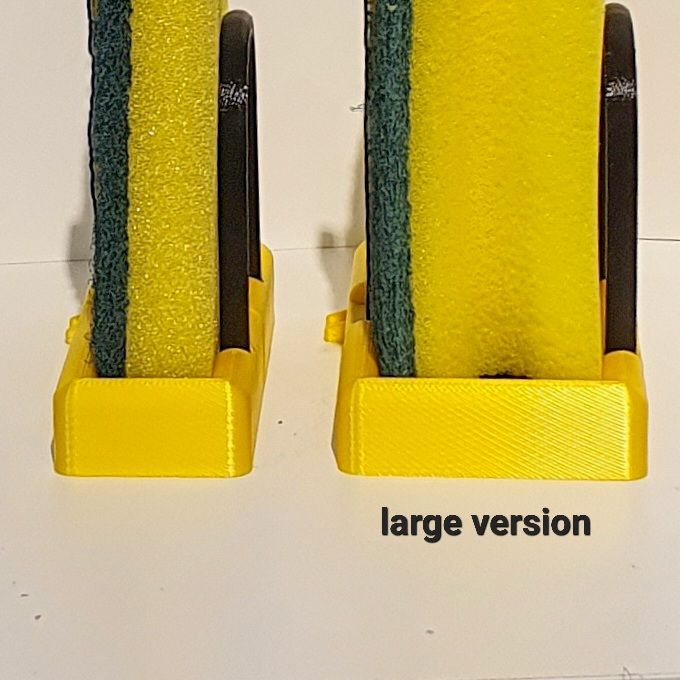 Foto.jpg Download STL file Bush Homer sponge holder • Model to 3D print, jajaum3d