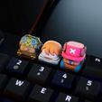 one_piece_starters02_01.jpg Anime STL Keycaps Collection - 78 STL Files - 3d print - (Update February 2024), Anime keycap, cherry mx switch, mechanical keyboard