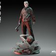 102723-Wicked-Jason-Voorhees-Sculpture-image-003.jpg WICKED HORROR JASON SCULPTURE: TESTED AND READY FOR 3D PRINTING