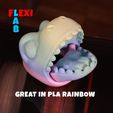 rex-3d-file.jpg Rex movable hand puppet marionette Dino T-Rex - Flexi LAB