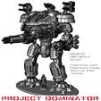 Dominator-Working-82-Gunslinger-R-CoverImage.jpg Project Dominator: Gunslinger-R Variant (Laser, Plasma, Reactive Armor)