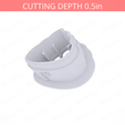 Poop~1in-cookiecutter-only2.png Poop Cookie Cutter 1in / 2.5cm