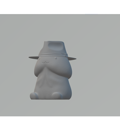 untitled.png STL file Cute Dingding with Hat (Penis)・3D printable model to download