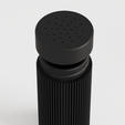 3d-printed-file-salt-pepper-shaker-opening.png Salt and Pepper Shaker 3D Print Files STL, Minimalist Spice Container, Kitchen Organizer, Modern Design, Easy Print, Support Free, SALPO