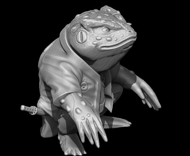STL file GAMABUNTA・3D print design to download・Cults