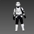 ScreenShot526.jpg Star Wars .stl SNOW TROOPER .3D action figure .OBJ Kenner style.