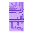 Tile_D_V2_p1.stl Pacote de pormenores de tubos para ladrilhos de pavimento