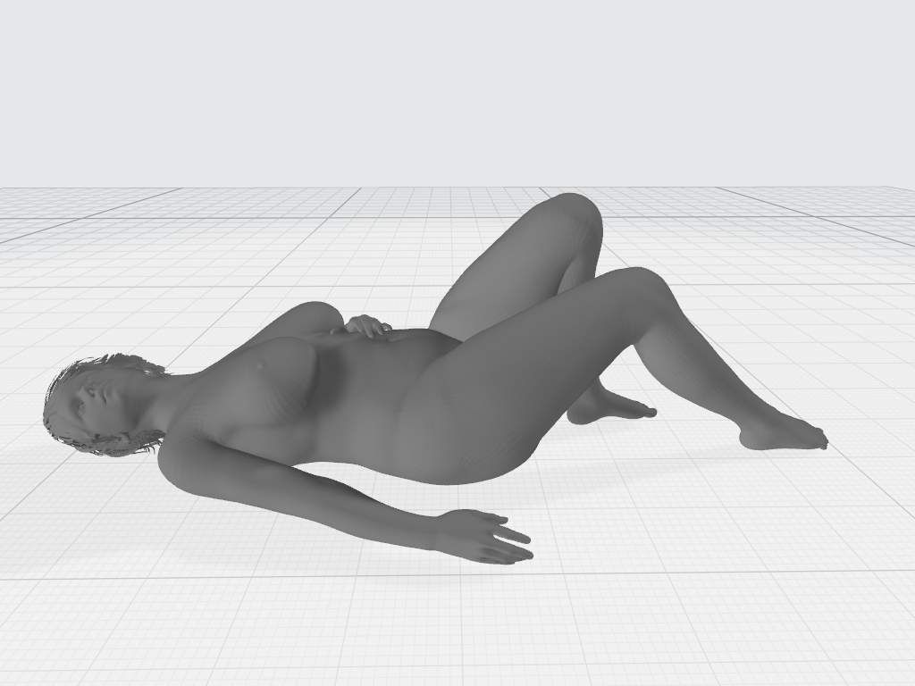 gel10-19_01.jpg Télécharger fichier STL Frauenkörper nach Vorbild 10-19 girl Serie Angelika • Design pour imprimante 3D, 3dstc