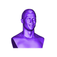 RonaldoHollow.stl Ronaldo bust 3D print ready