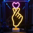 KS3DPrints-Neon-LED-Sign-BTS-Finger-Heart-2.jpg BTS Finger Heart Neon LED Lamp