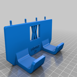 enforce_20_pins.png Download free STL file Tool Holder for Claw Hammer 20oz / for screws or peg board • Design to 3D print, ENABLE3D
