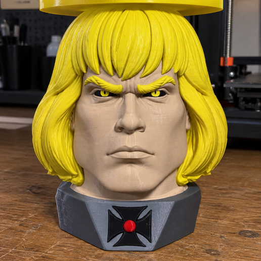 He-Man-Inspired Candle Holder