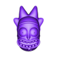 Rick-Bouncy-Neck-Head_1-Big.stl STL file Rick Sanchez from "Rick and Morty".・3D printing design to download