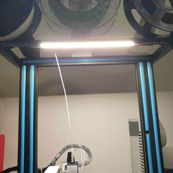 20221118_072600.jpg STL file Geeetech A10 Ender 3 light support led・Model to download and 3D print, Duegi