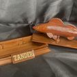 IMG_7759.jpg fish sculpture of a zander / pikeperch with storage space for 3d printing