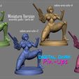 mandalorian-miniatures-nsfw-sabine-wren-1.jpg Archivo 3D Chica mandaloriana con bebé Yoda con versión NSFW y versión miniaturas COMBO PACK・Plan imprimible en 3D para descargar