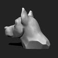 8.jpeg Tête de chien STL - Prêt pour l'impression 3D Modèle d'impression 3D