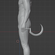 2.png Death Wolf Cosplay 3d print sickle - puss in boots 2