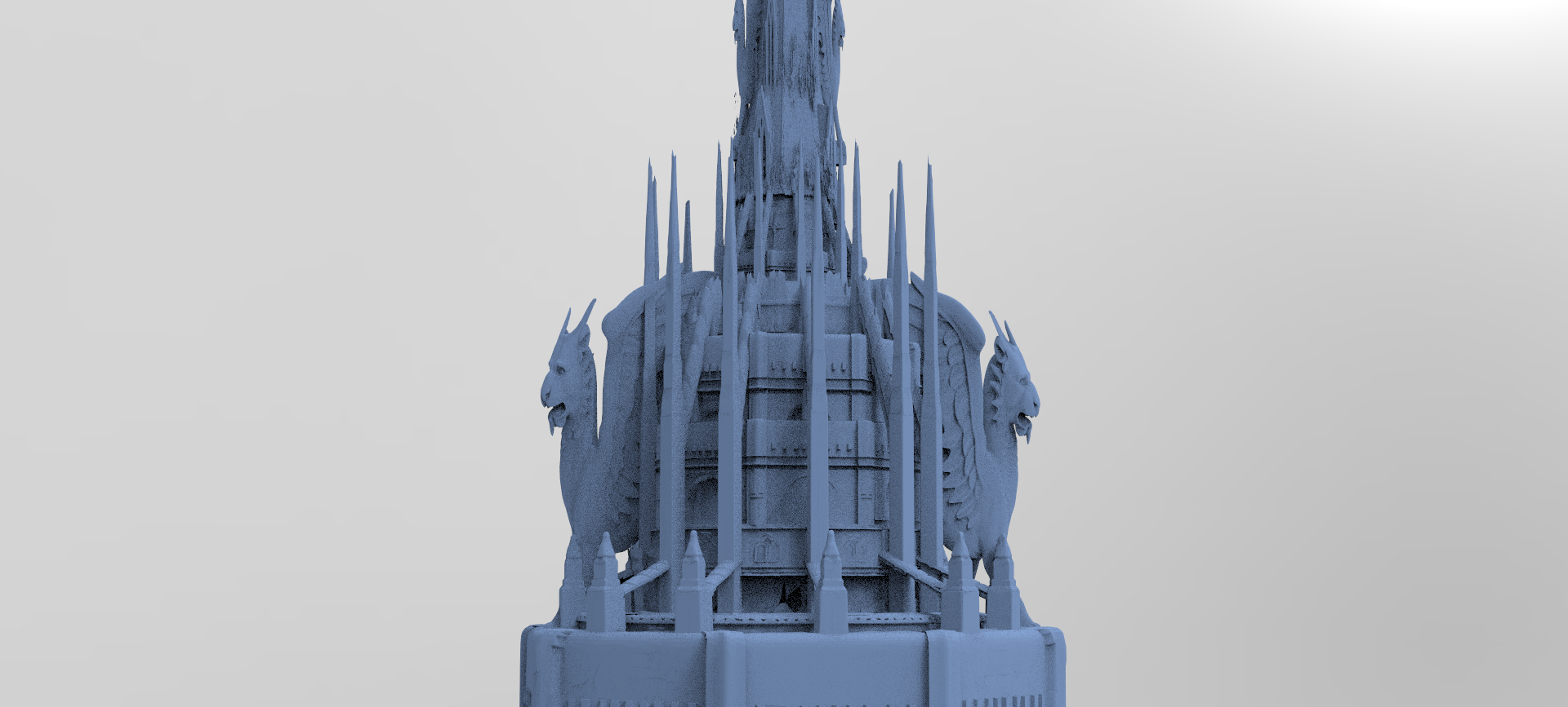 untitled.550.png OBJ file Medieval Lion Tower Grand 2 3D!・Model to download and 3D print, aramar