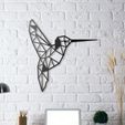 baf913fa4a2bb243fd0348e5cb504a58_display_large.jpg Colibri Wall Sculpture 2D