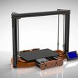 Black Evo XL.jpg Download STL file Black Evo Upgrade for Dagoma Ultimate and Discoeasy 200 • 3D printer design, tonykaige00