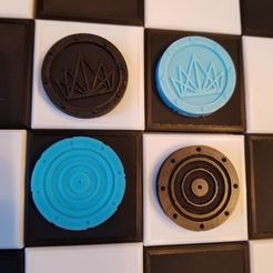 20180718_192303.jpg 3D-Datei Damespiel kostenlos・Design für 3D-Drucker zum herunterladen