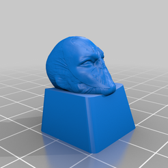 Spawnz_keycap-untitled-Head.png Free 3D file spawn face keycap・3D printing model to download