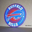 buffalo-bills-escudo-letrero-rotulo-logotipo-impresion3d-coleccion.jpg Buffalo Bills, shield, sign, sign, logo, print3d, collection, team, soccer, american, champions