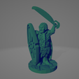 Classic-Elf-Warrior.png STL file Classic (Retro) Elf Warrior・3D printer design to download