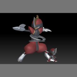 Pokemon-Pawniard-Bisharp.jpg Archivo STL Pokemon Pawniard Bisharp・Design para impresora 3D para descargar