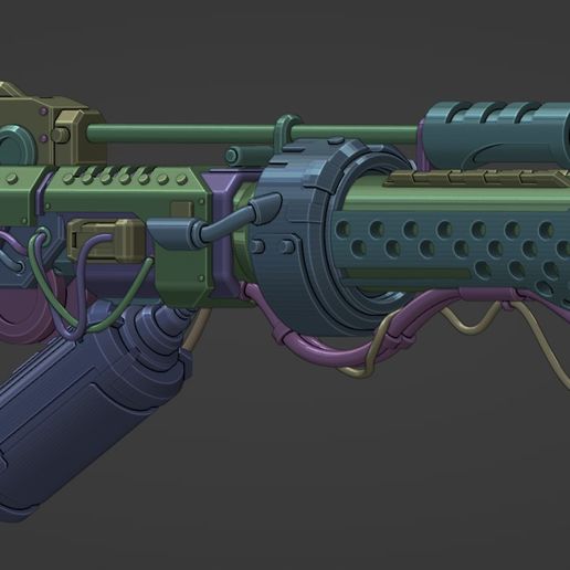 ⚔ Flamethrower・Free STL File for 3D printing・Cults