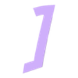 ].stl STL file Letters and Numbers Indiana Jones Letters and Numbers | Logo・Model to download and 3D print