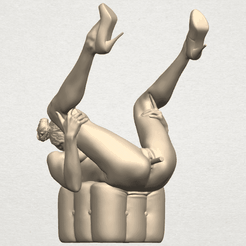 TDA0291 Naked Girl B08 A01.png Бесплатный 3D файл Обнаженная девушка B08・Дизайн для загрузки и 3D-печати