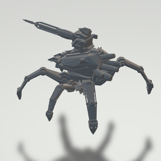 🎲 Cybran Monkeylord Experimental Spiderbot・ STL File for ・Cults