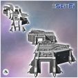 5.jpg Modular futuristic Sci-Fi fortified bunker with corner metal pillars (19) - Future Sci-Fi SF Post apocalyptic Tabletop Scifi Wargaming Planetary exploration RPG Terrain