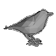 Untitled 1.png Low Poly Bird