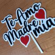 IMG_20240328_163835.jpg cake topper- I love you my Mother💖🌸🎉