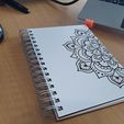 20231216_152658.jpg A5 cuaderno de corte láser cubierta y 3d imprimir herramienta de encuadernación de alambre gemelo