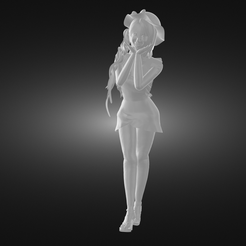 Happy-girl-render.png Файл STL Happy girl・3D-печать дизайна для загрузки