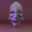 2.png Samurai face mask funny face mask 3D print model