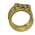 Ring-06-v8-08.png magic ring of the egyptian lore keeper of the desert scrolls ring-06 for 3d-print and cnc