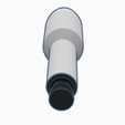 5ecd7d99-ab94-4af8-83cc-0e0ec7138358.PNG Peça de exposição da segunda fase do Falcon 9 da Spacex