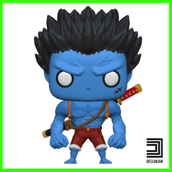Luffy-Nightmare-01.png 3D-Datei ALPTRAUM LUFFY EIN STÜCK - FUNKO POP TOYART・3D-druckbare Vorlage zum herunterladen