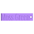 Color_Sample_Tag_Moss_Green_PLA.stl Color Sample Tags