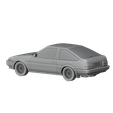 0076.png Toyota AE86 3D Print Ready