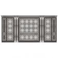 Wireframe-1.jpg Boiserie Classic Wall with Mouldings 018 White