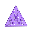 Magic_Triangle_Base_1.stl Magic Triangle, Math Puzzle