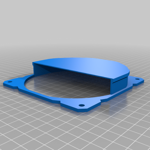 Low-Profile directional PC Exhaust Vent 3D model